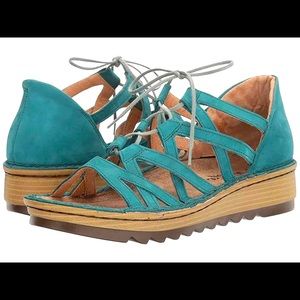 Women's Naot Yarrow Wedge Sandal Sz 40/9